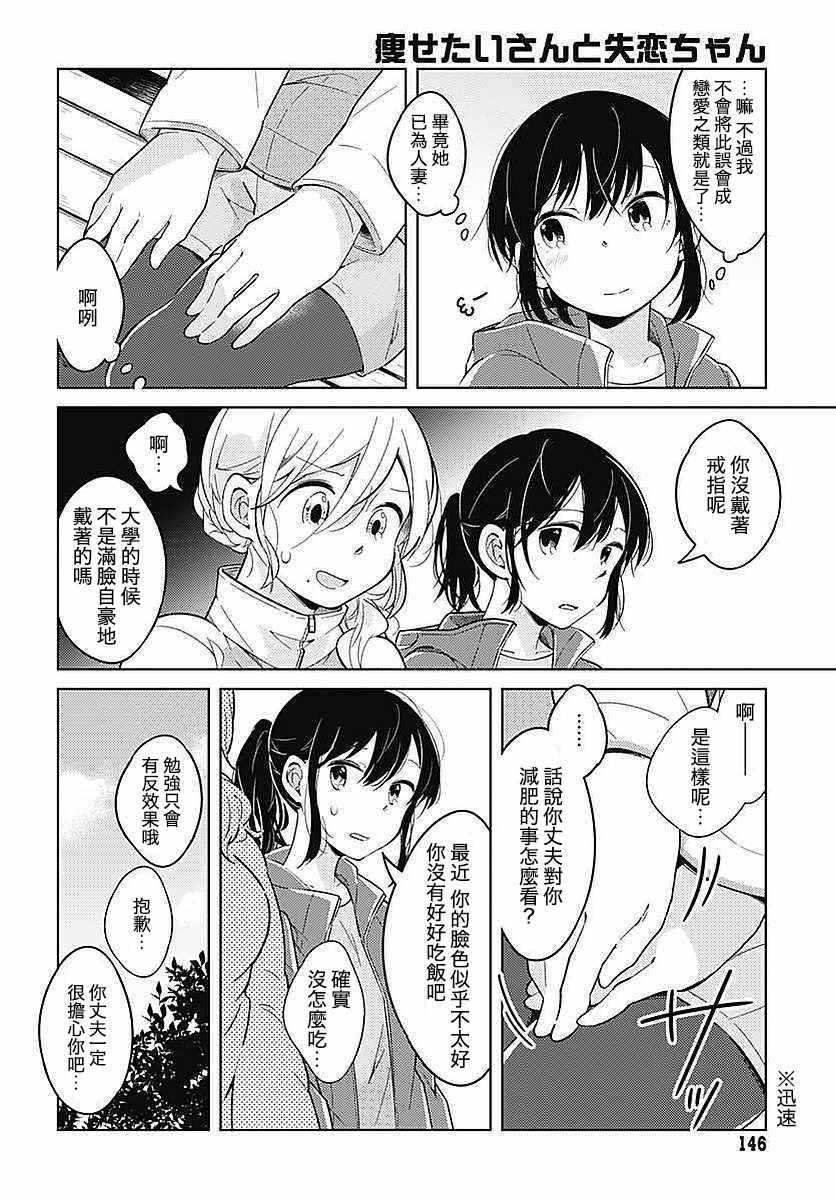 《想瘦身小姐与失恋女孩》漫画 短篇1