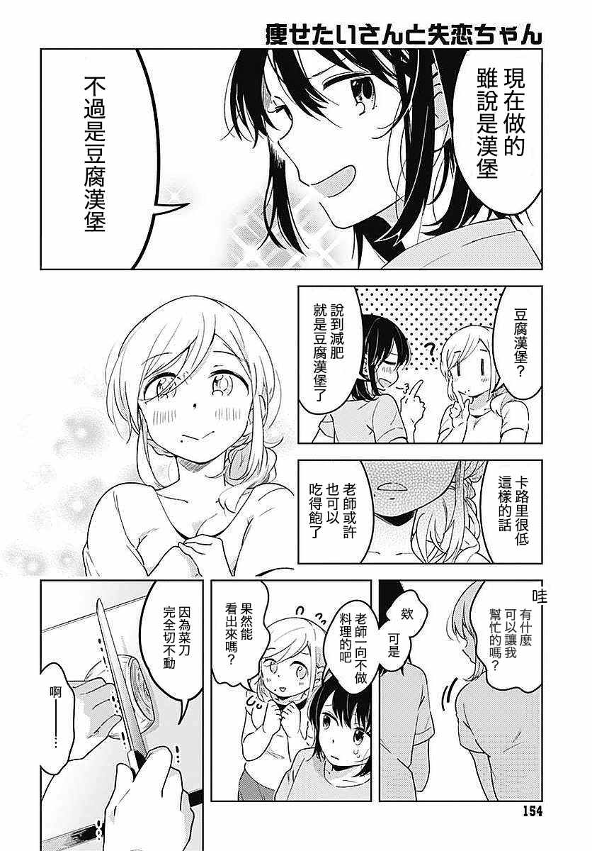 《想瘦身小姐与失恋女孩》漫画 短篇1