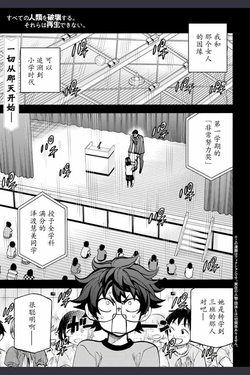 《消灭所有人类，它们不能重生》漫画 消灭所有人类 002话