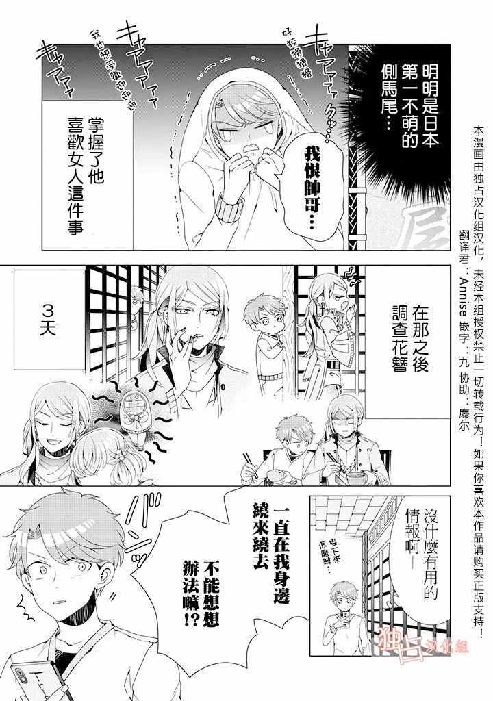 《穿越到乙女游戏世界的我♂》漫画 乙女游戏世界 03下话