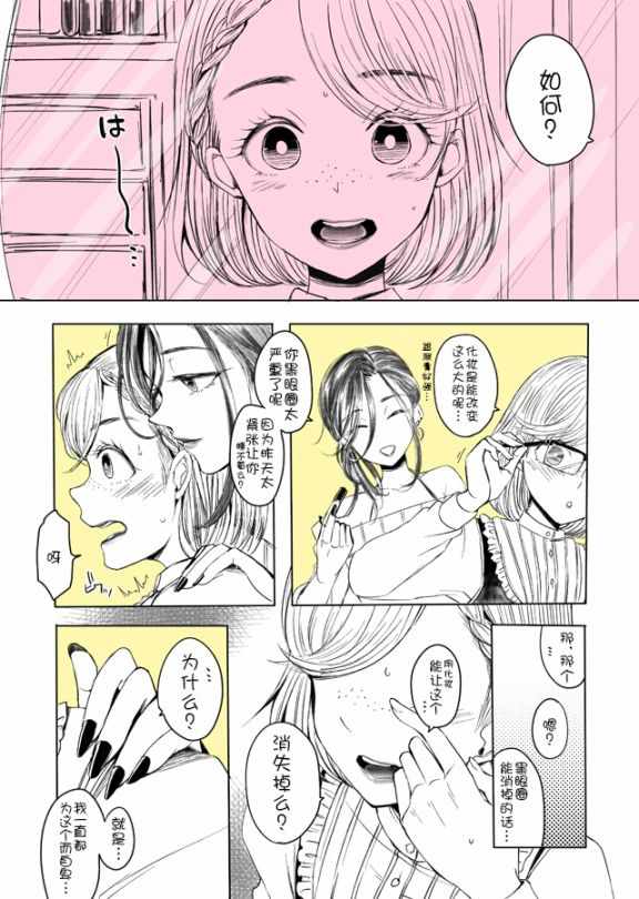 《女装子和女装子》漫画 001话