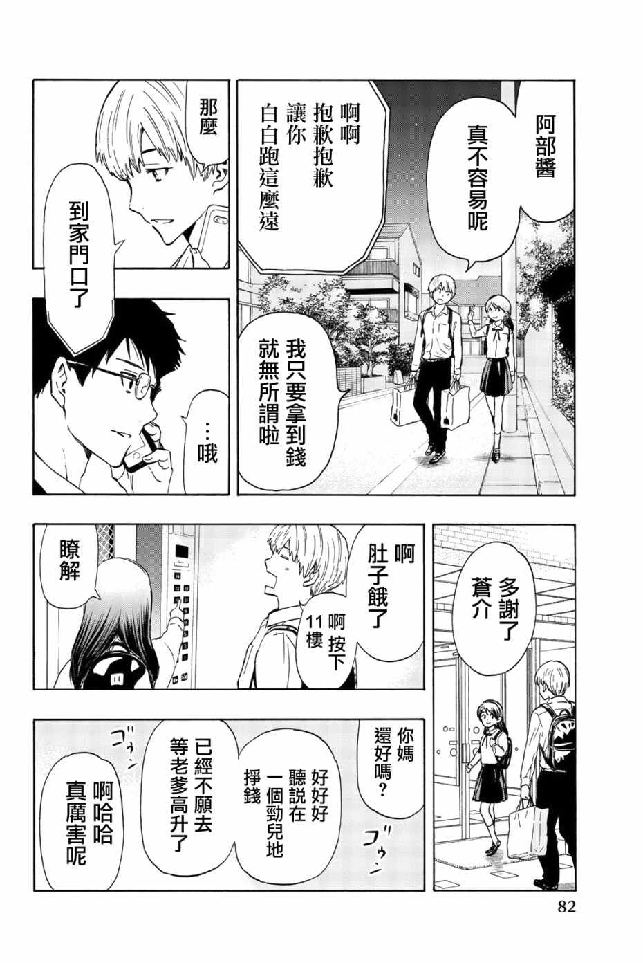 《非恋》漫画 003话