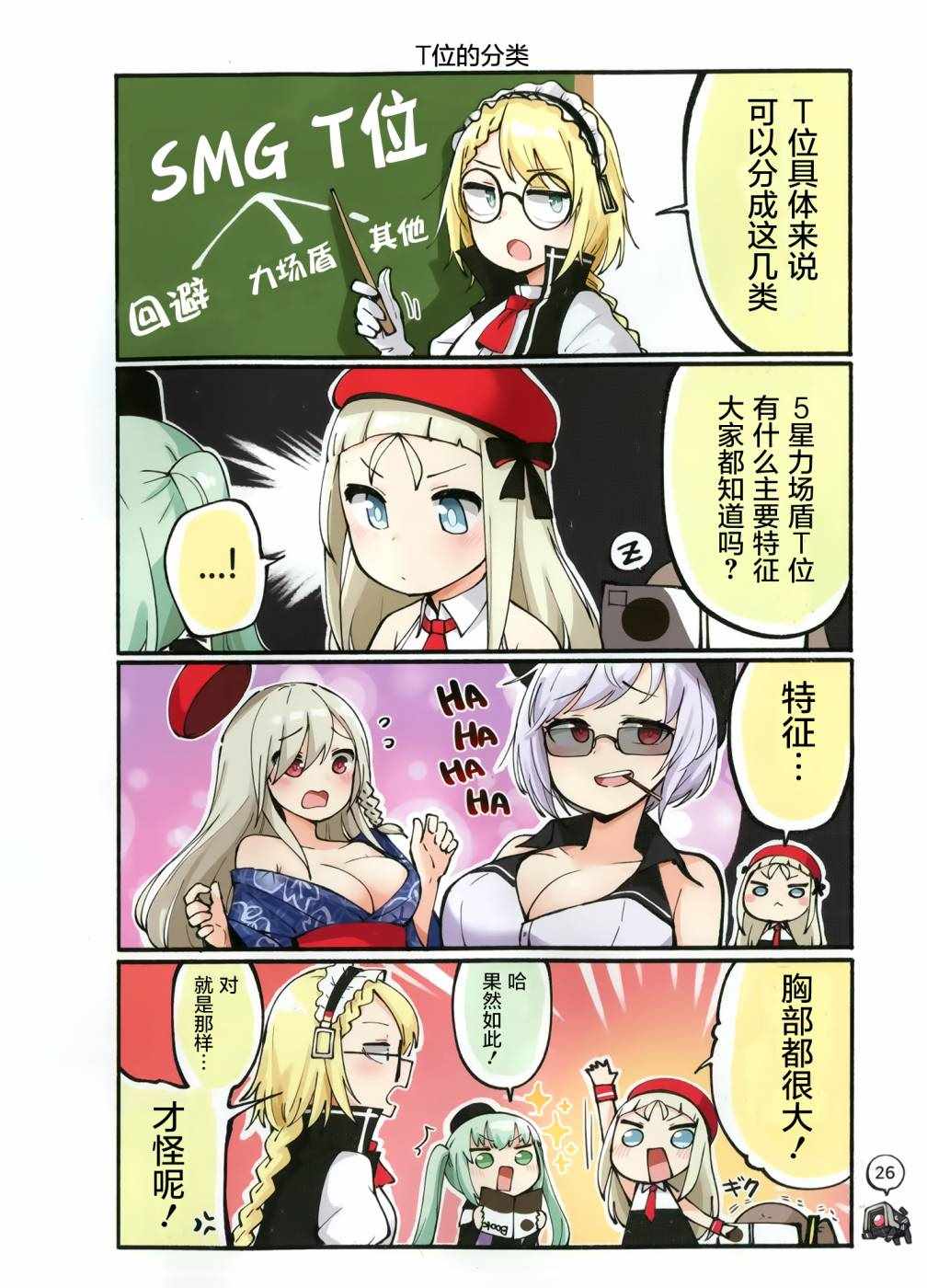 《(C95)少女前线四格》漫画 少女前线四格 短篇