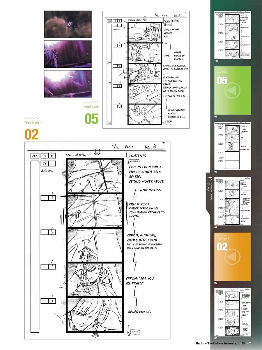 《火焰纹章·觉醒官方设定集》漫画 火焰纹章觉醒官方设定话