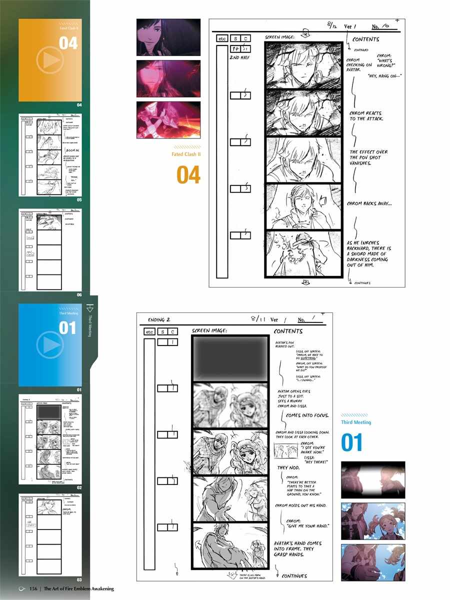 《火焰纹章·觉醒官方设定集》漫画 火焰纹章觉醒官方设定话