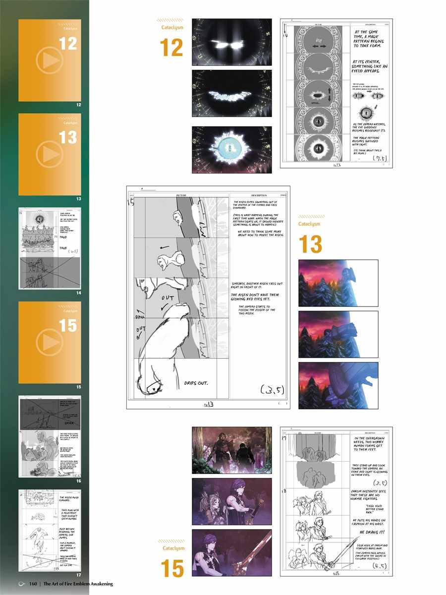 《火焰纹章·觉醒官方设定集》漫画 火焰纹章觉醒官方设定话