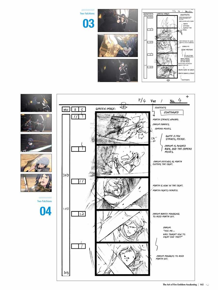 《火焰纹章·觉醒官方设定集》漫画 火焰纹章觉醒官方设定话