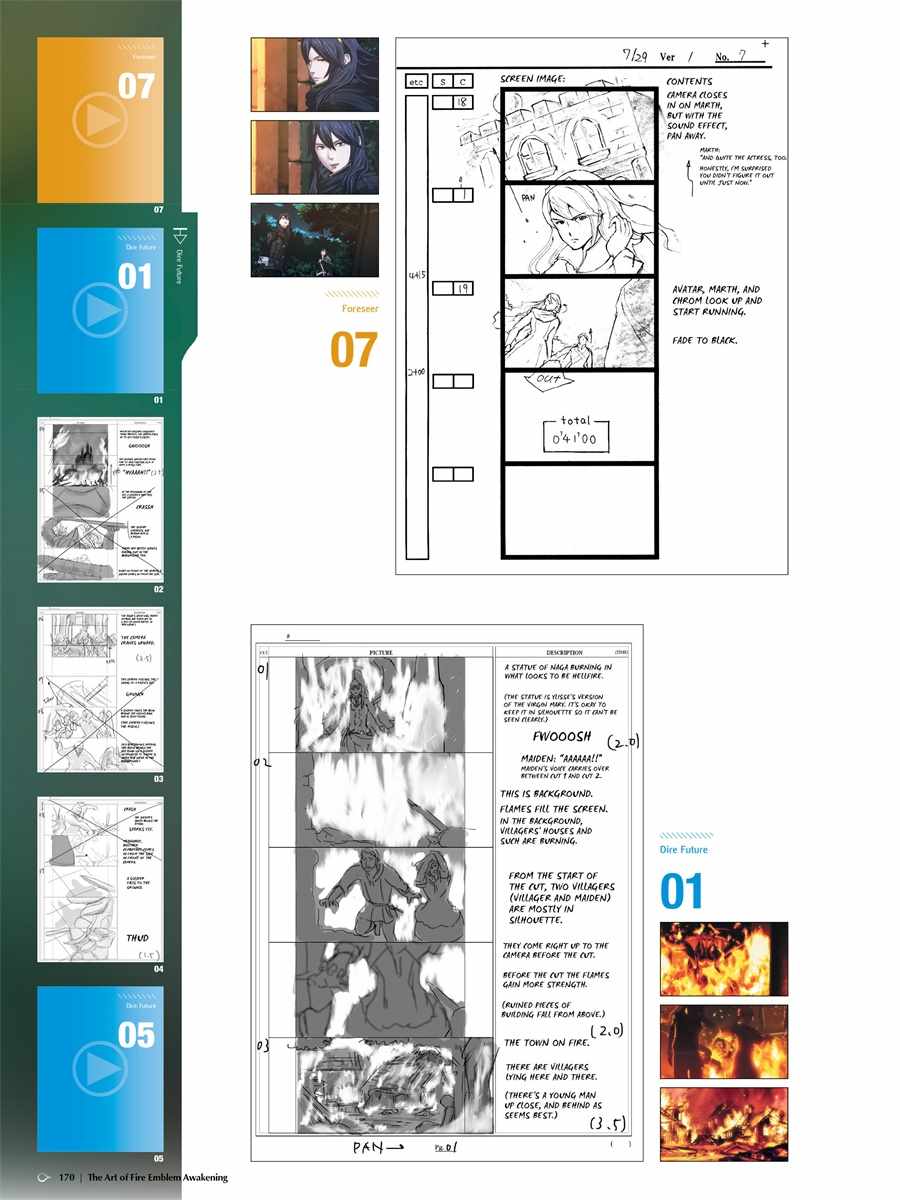 《火焰纹章·觉醒官方设定集》漫画 火焰纹章觉醒官方设定话