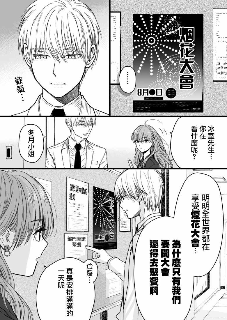 《冰属性男子与酷酷女同事》漫画 酷酷女同事 023集