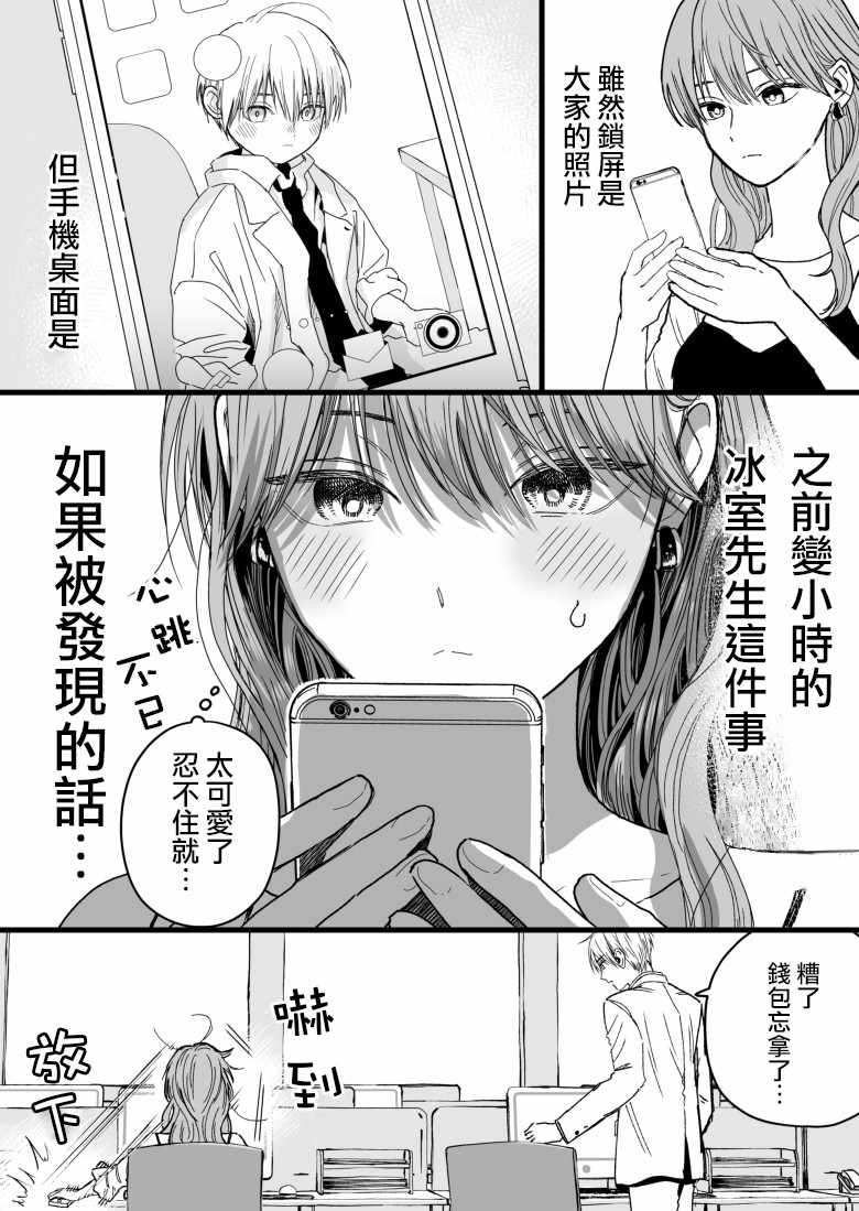 《冰属性男子与酷酷女同事》漫画 酷酷女同事 025集