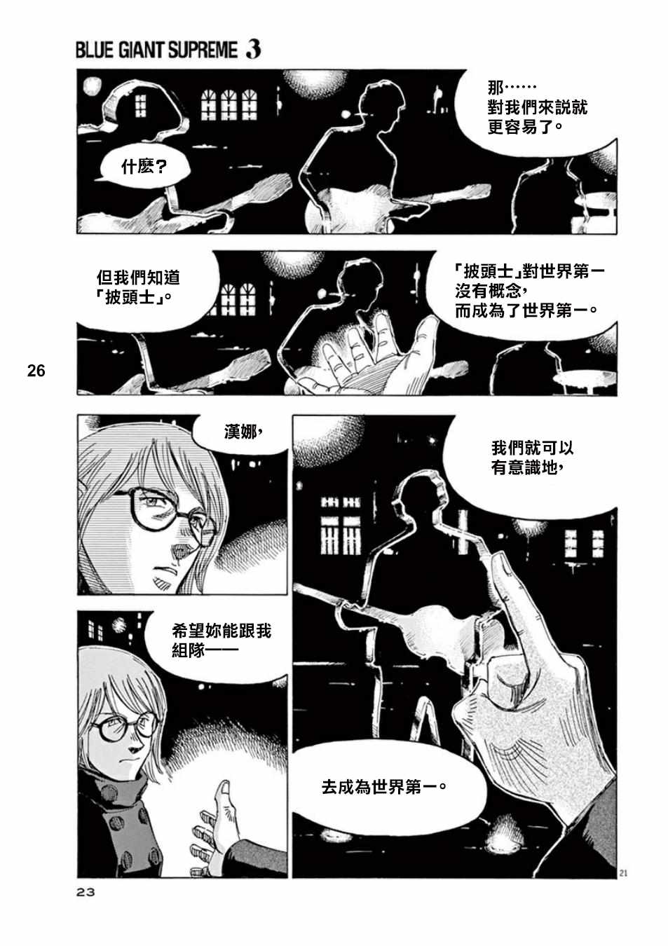 《BLUE GIANT》漫画 097话