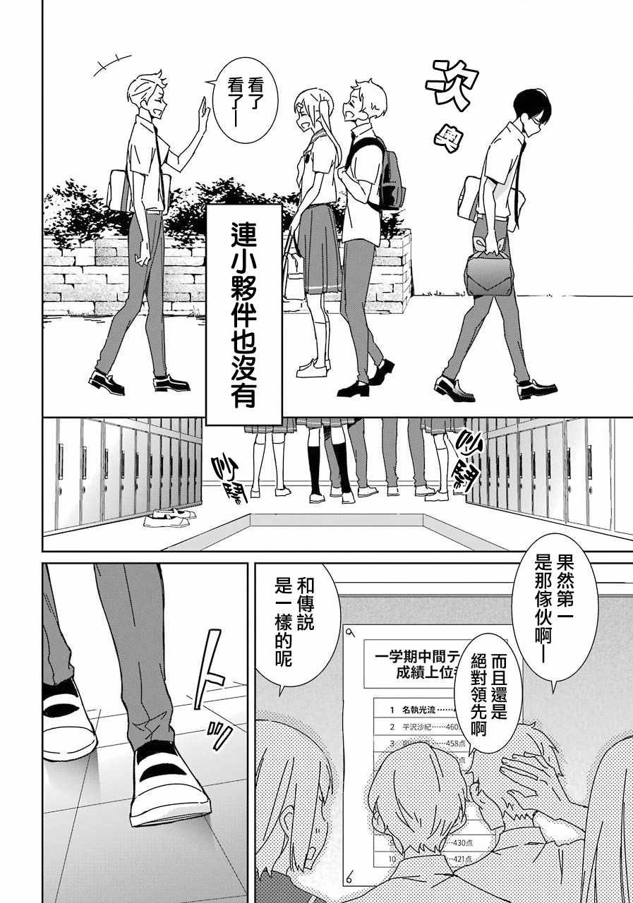 《光流少爷的朋友很少》漫画 光流少爷 001话