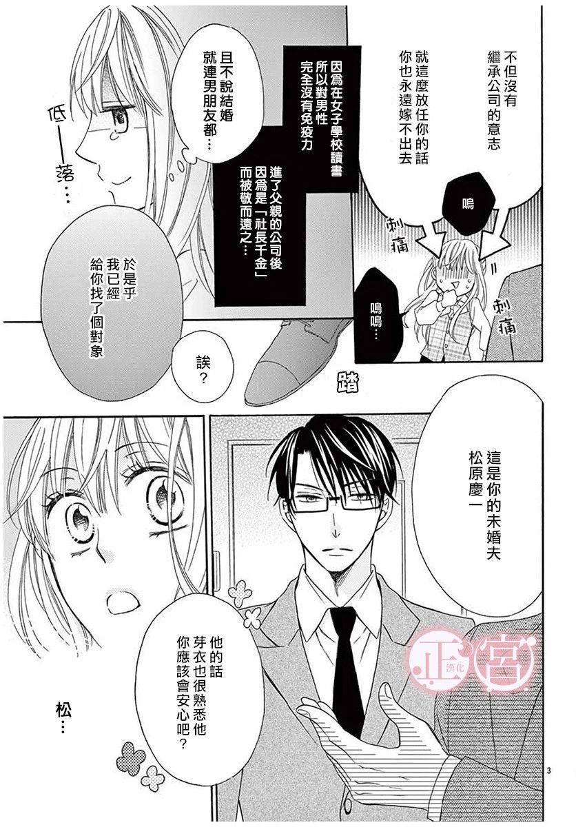 《距离誓言之吻还有很远》漫画 还有很远 001话