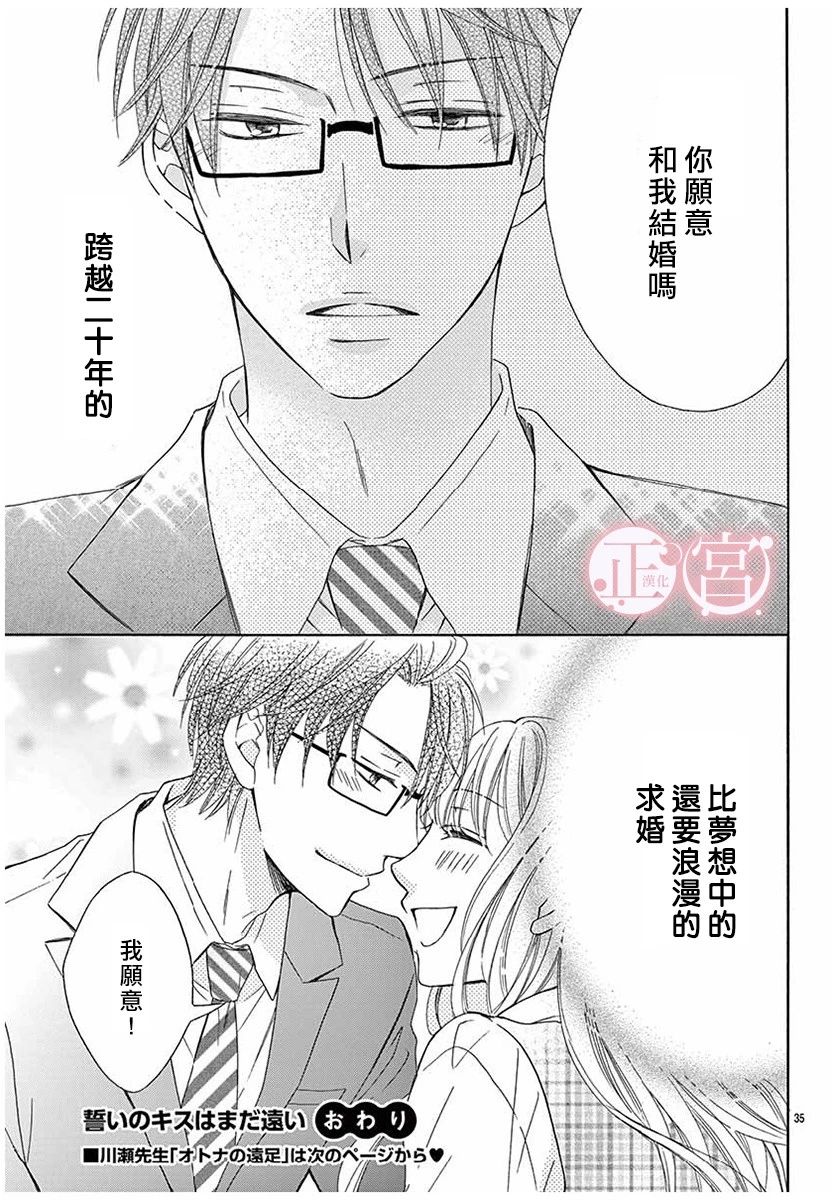 《距离誓言之吻还有很远》漫画 还有很远 001话