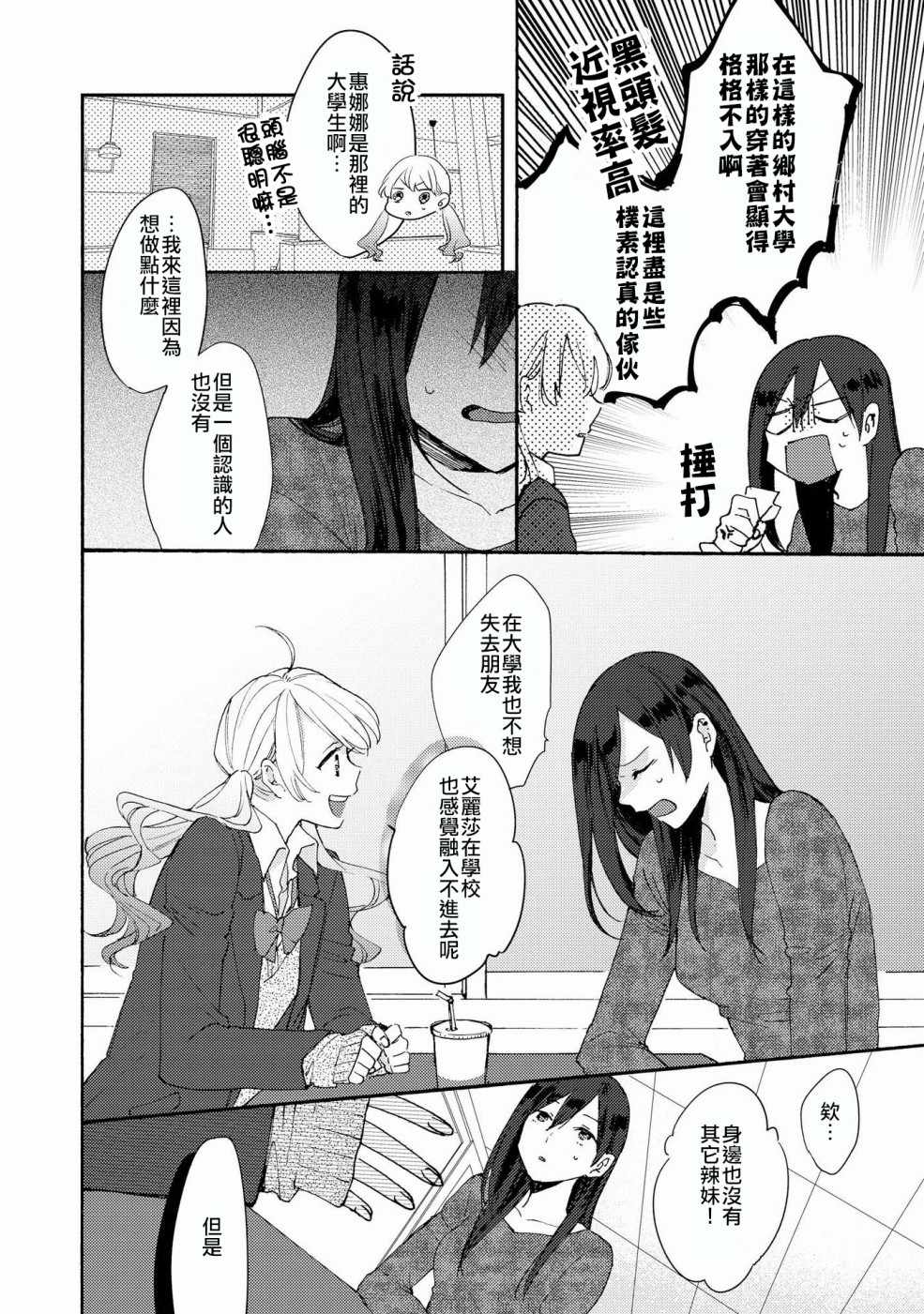 《辣妹百合合集》漫画 001话