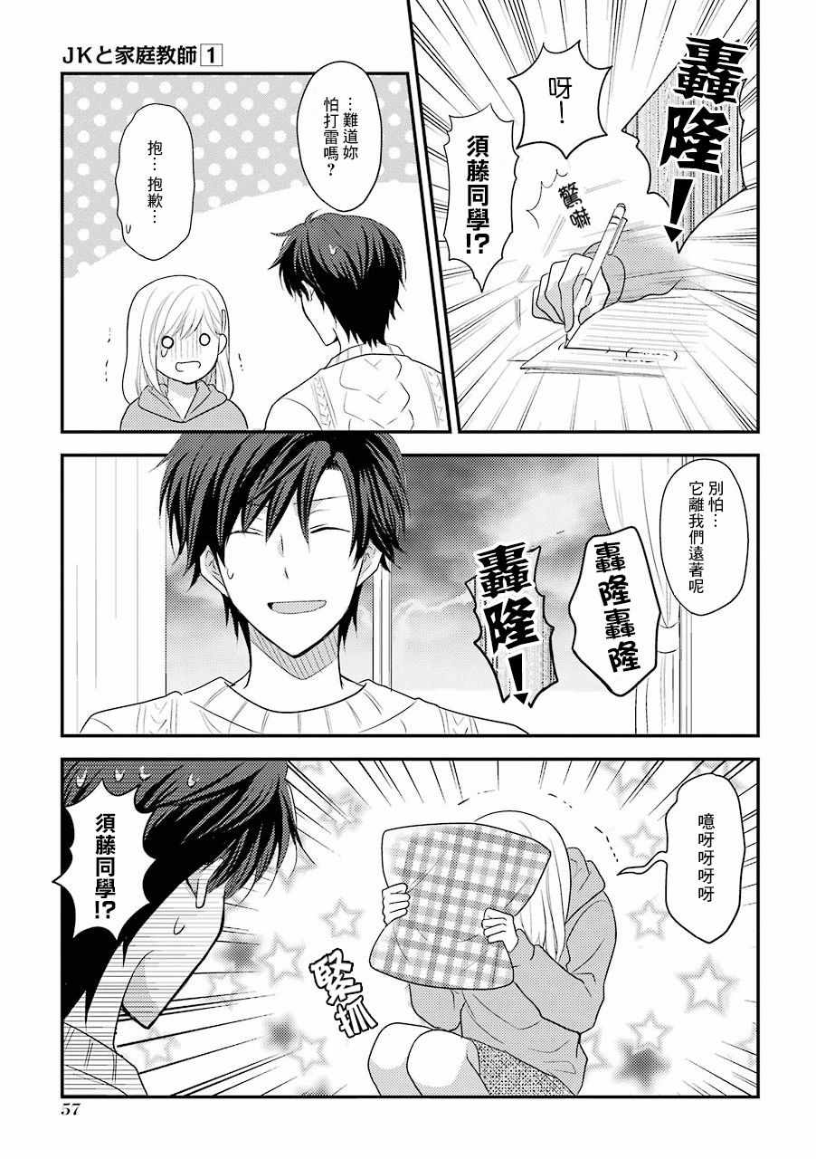 《JK与家庭教师》漫画 番外03