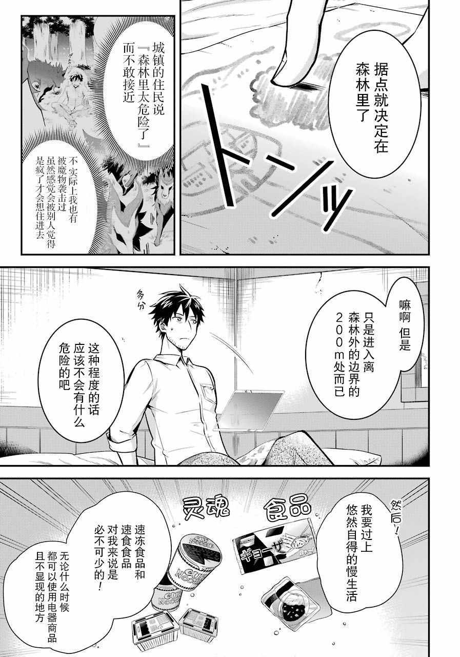 《中年男的异世界网购生活》漫画 异世界网购生活 003集