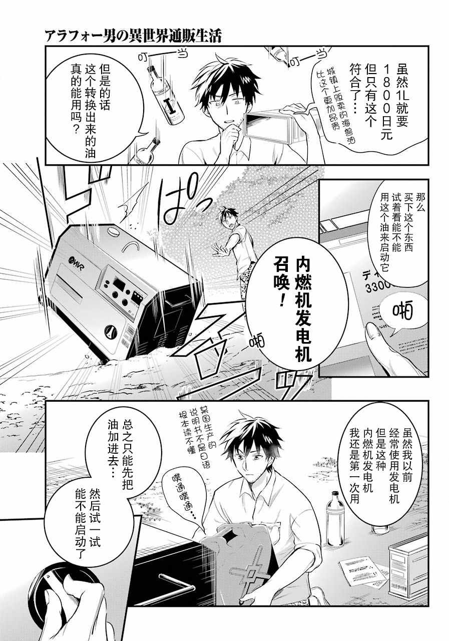 《中年男的异世界网购生活》漫画 异世界网购生活 004集