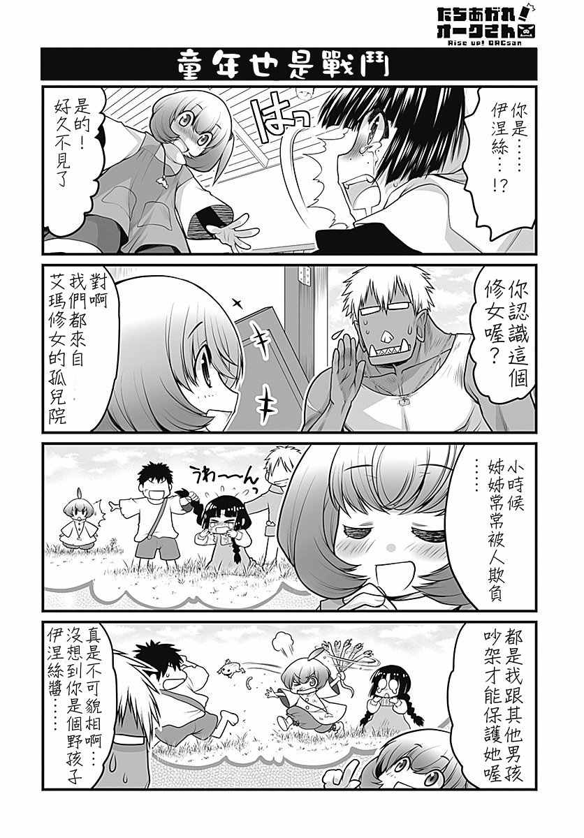 《站起来吧！半兽人先生》漫画 半兽人先生 006话