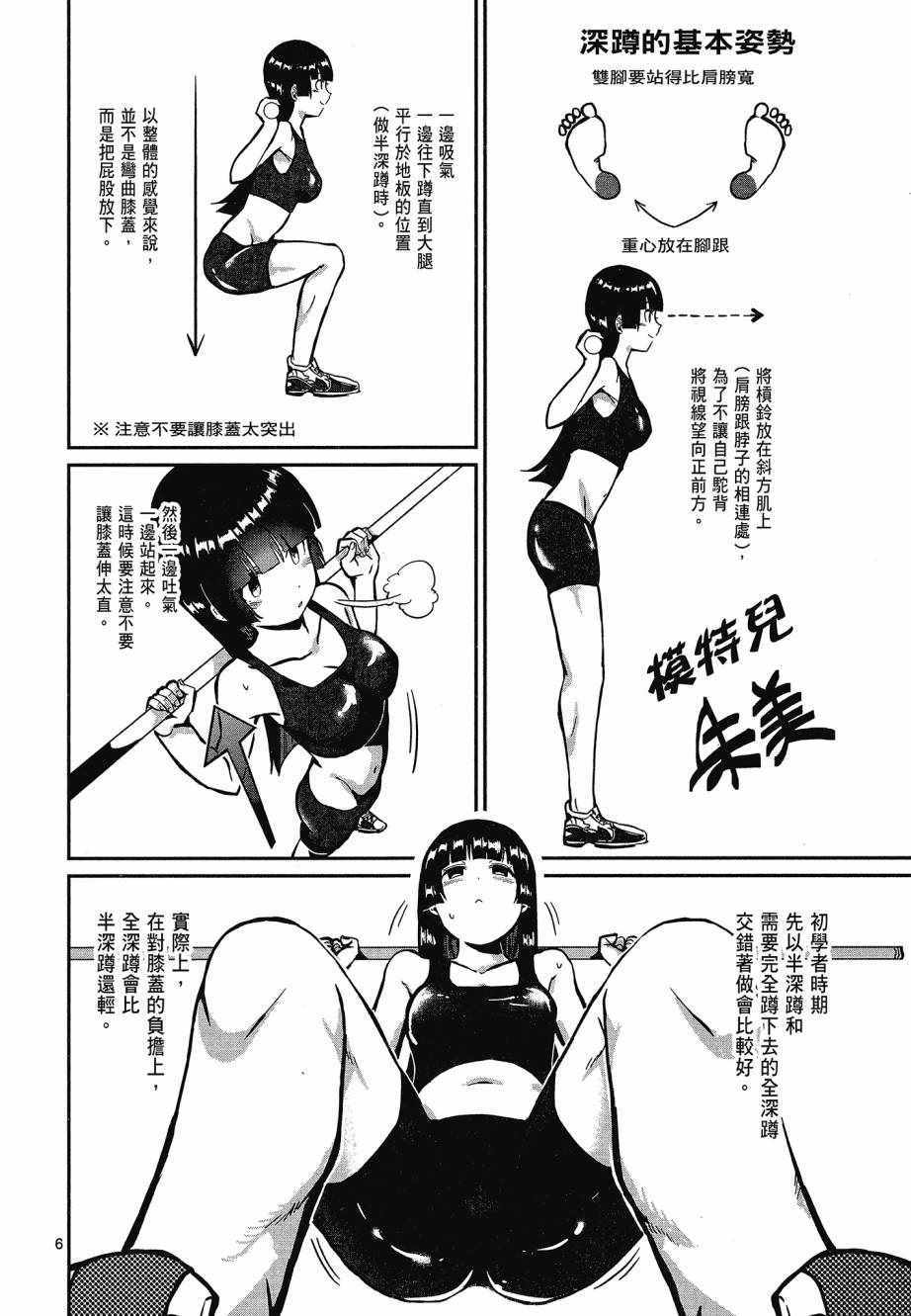 《肌肉少女：哑铃，能举多少公斤？》漫画 肌肉少女 01卷