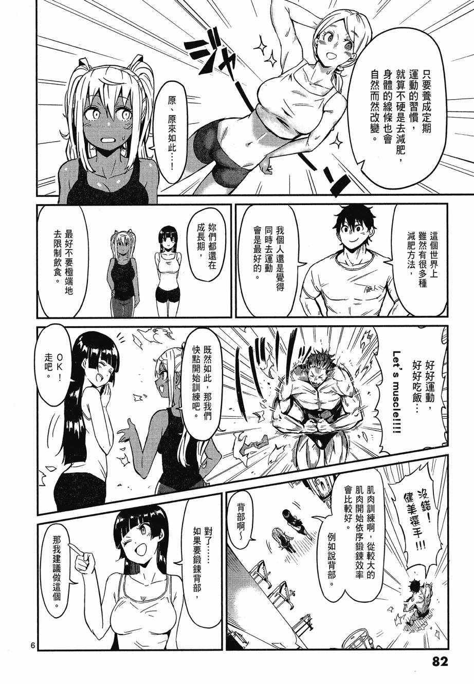 《肌肉少女：哑铃，能举多少公斤？》漫画 肌肉少女 01卷