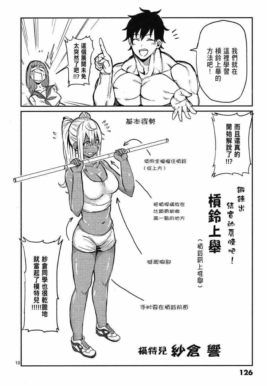 《肌肉少女：哑铃，能举多少公斤？》漫画 肌肉少女 01卷