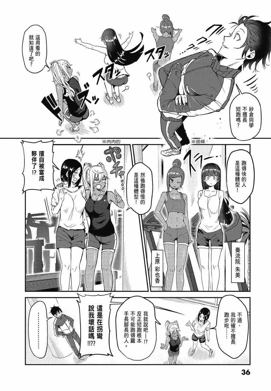 《肌肉少女：哑铃，能举多少公斤？》漫画 肌肉少女 02卷