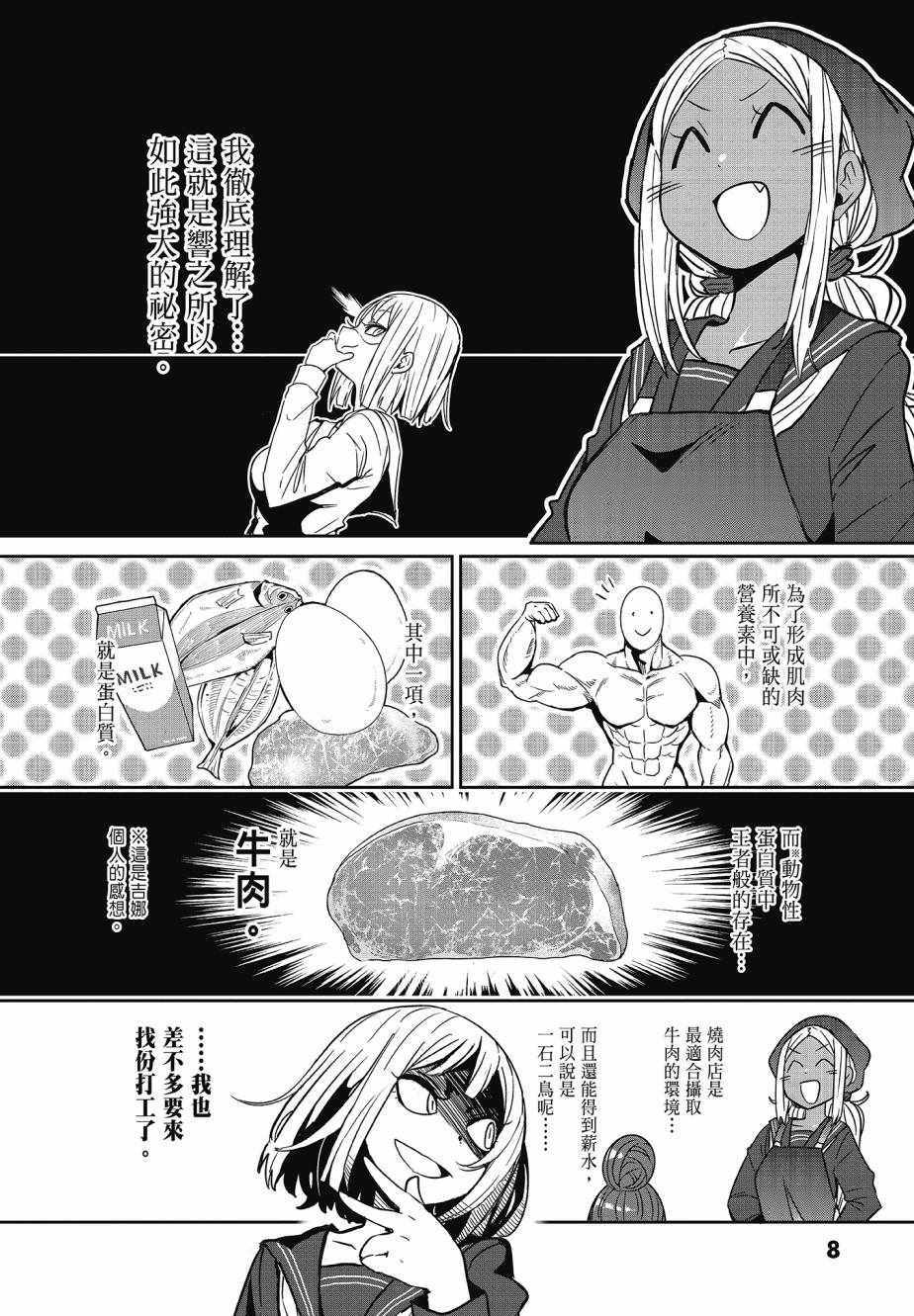 《肌肉少女：哑铃，能举多少公斤？》漫画 肌肉少女 03卷