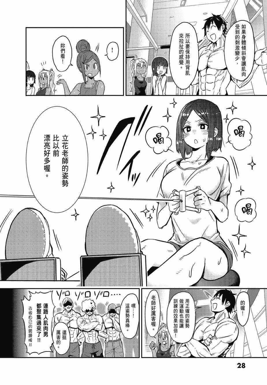 《肌肉少女：哑铃，能举多少公斤？》漫画 肌肉少女 03卷