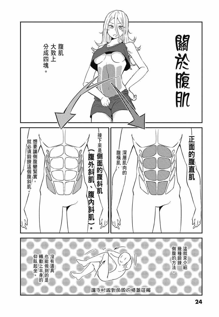 《肌肉少女：哑铃，能举多少公斤？》漫画 肌肉少女 04卷