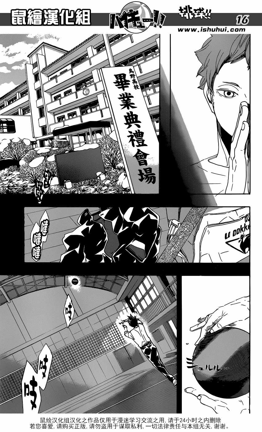 《排球》漫画 370集