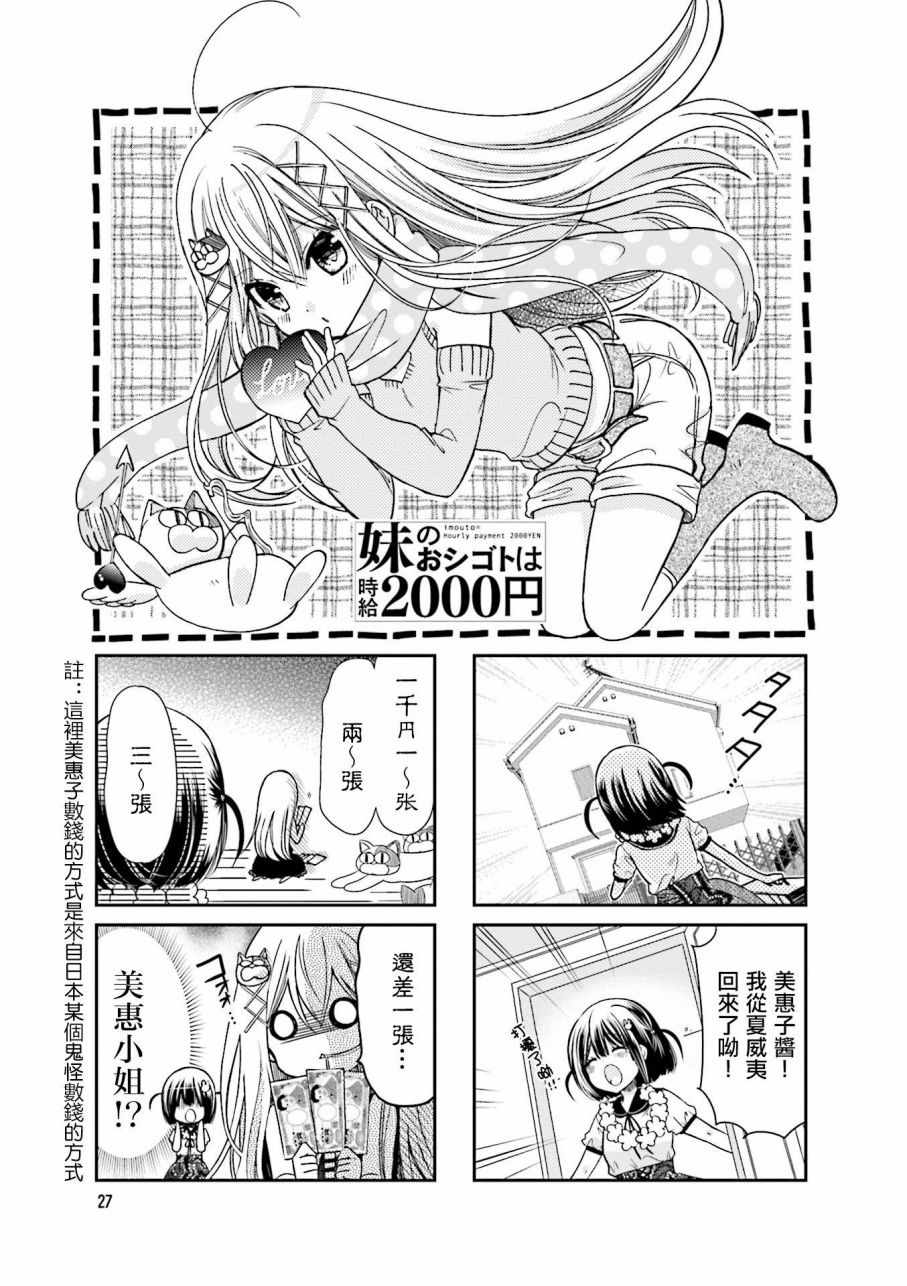 《时薪2000当妹》漫画 02卷