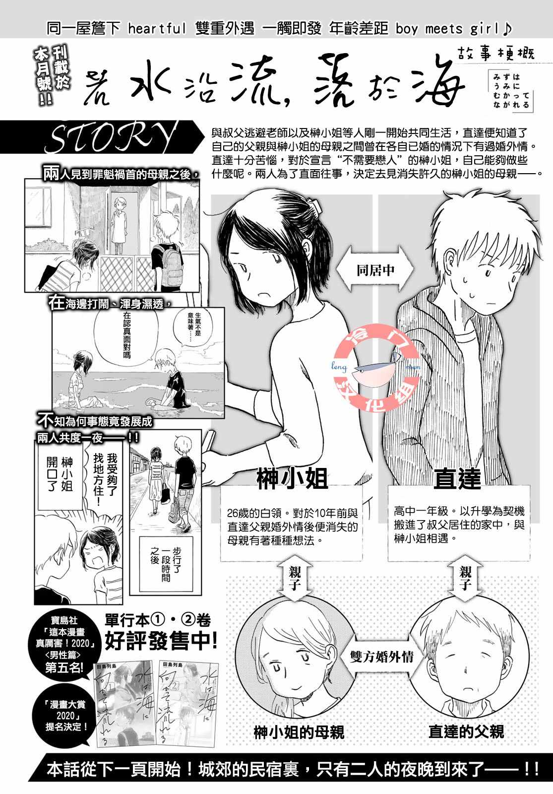 《若水沿流、落于海》漫画 020集