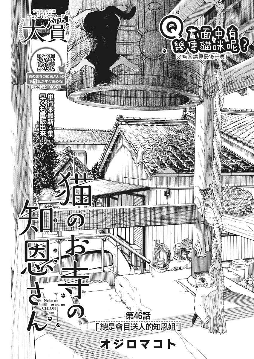 《猫之寺的知恩姐》漫画 046话