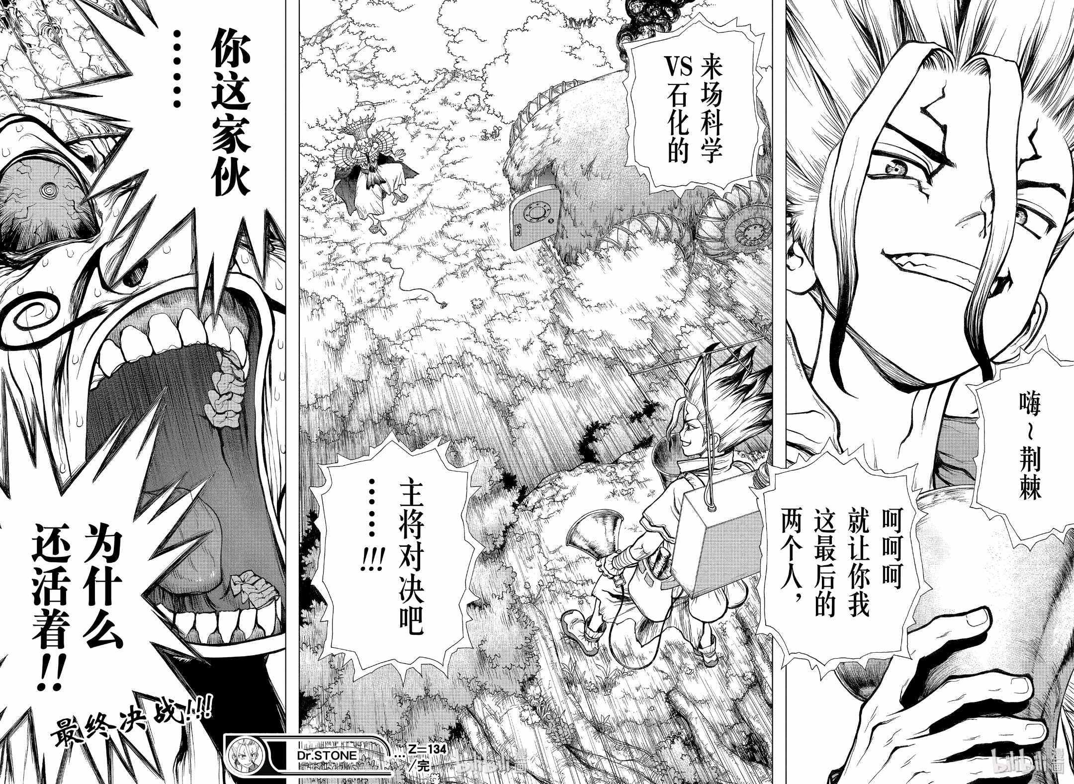 《Dr.STONE》漫画 134集