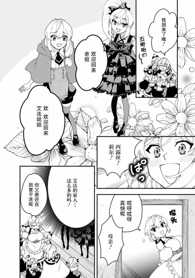 《努力过头的世界最强武斗家，在魔法世界轻松过生活。》漫画 轻松过生活 010集