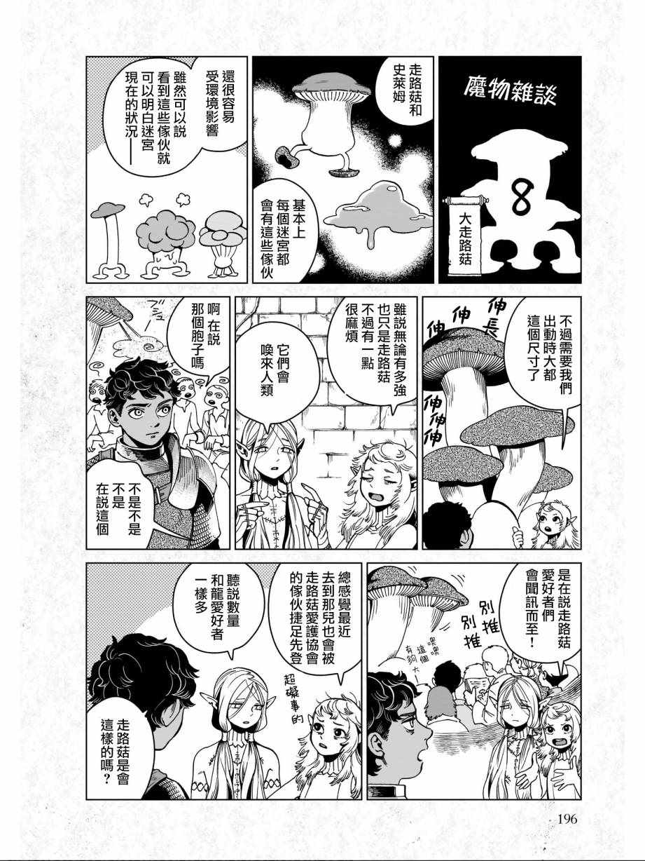 《迷宫饭》漫画 08卷附录