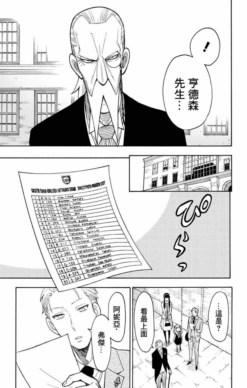 《间谍过家家》漫画 006集