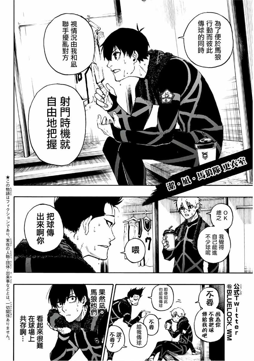 《BLUE LOCK》漫画 058集