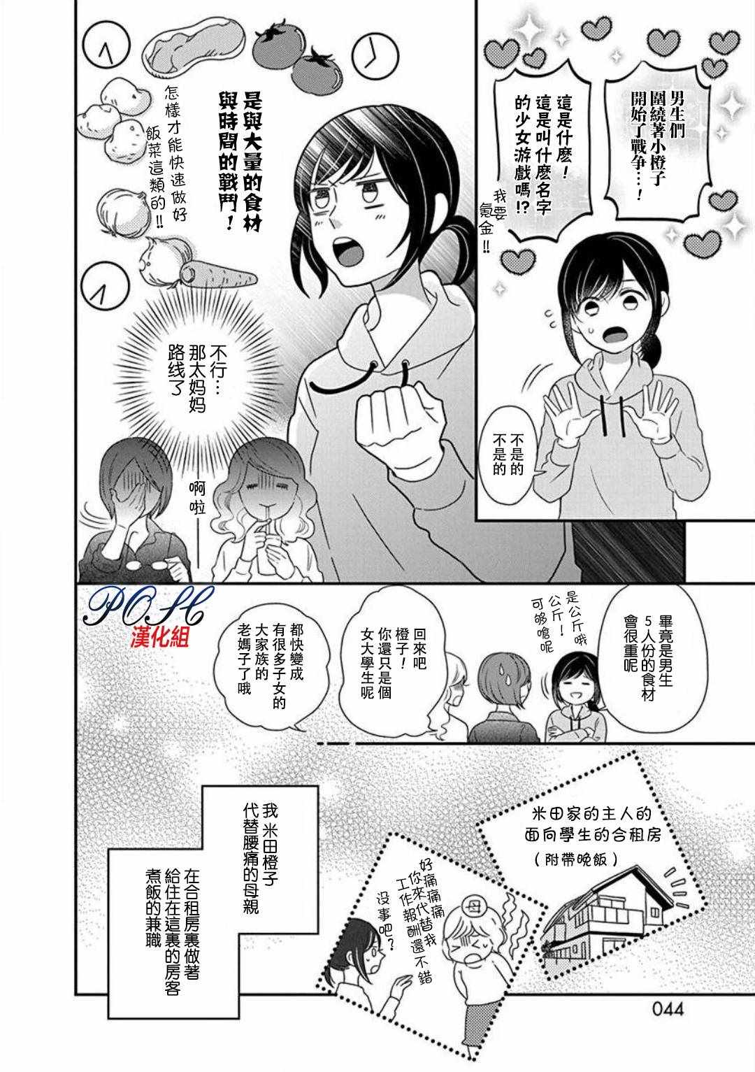 《空腹男生餐》漫画 002集