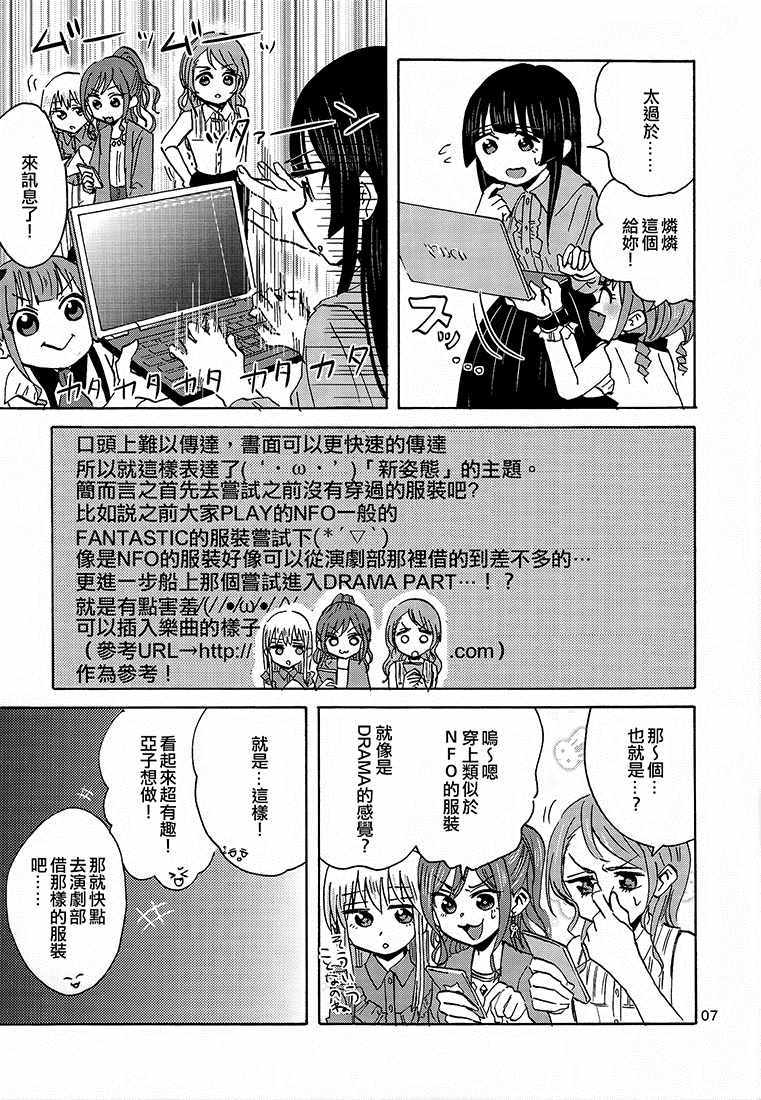 《MV制作中的乐团》漫画 短篇