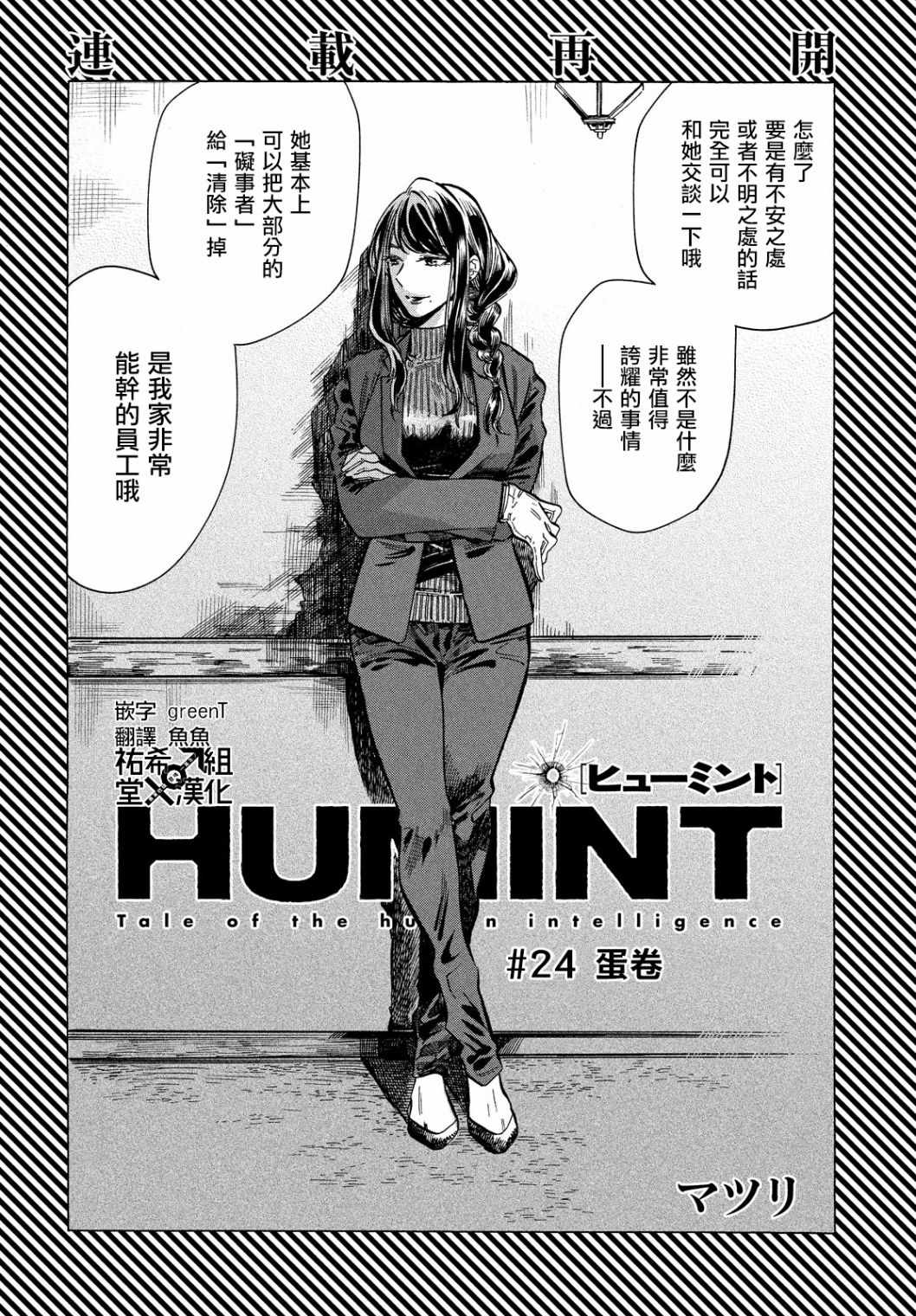 《HUMINT》漫画 024集