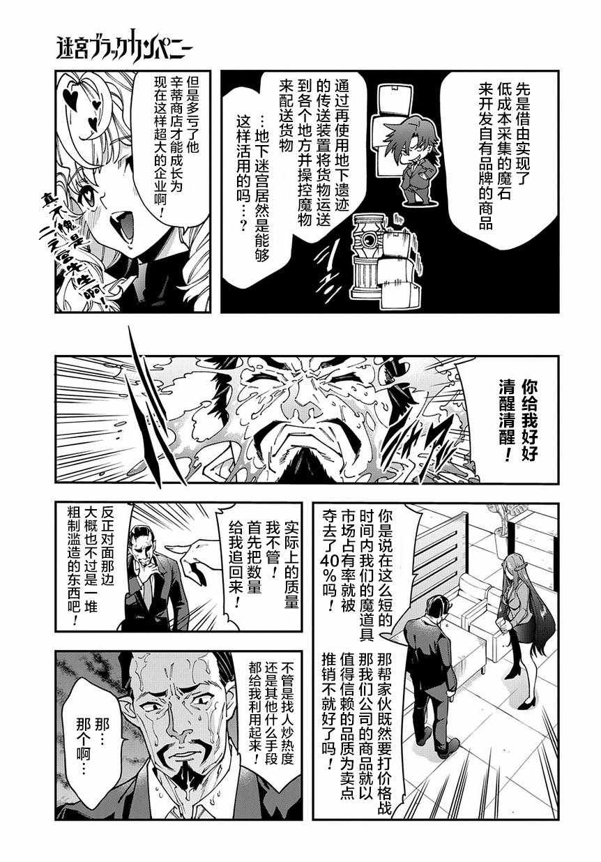 《异世界迷宫黑心企业》漫画 27下集