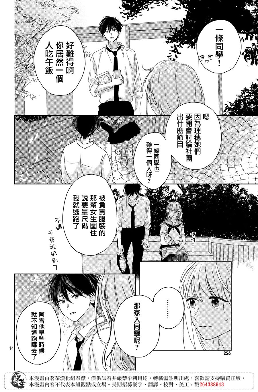 《他们的日常微微苦涩》漫画 日常微微苦涩 015集