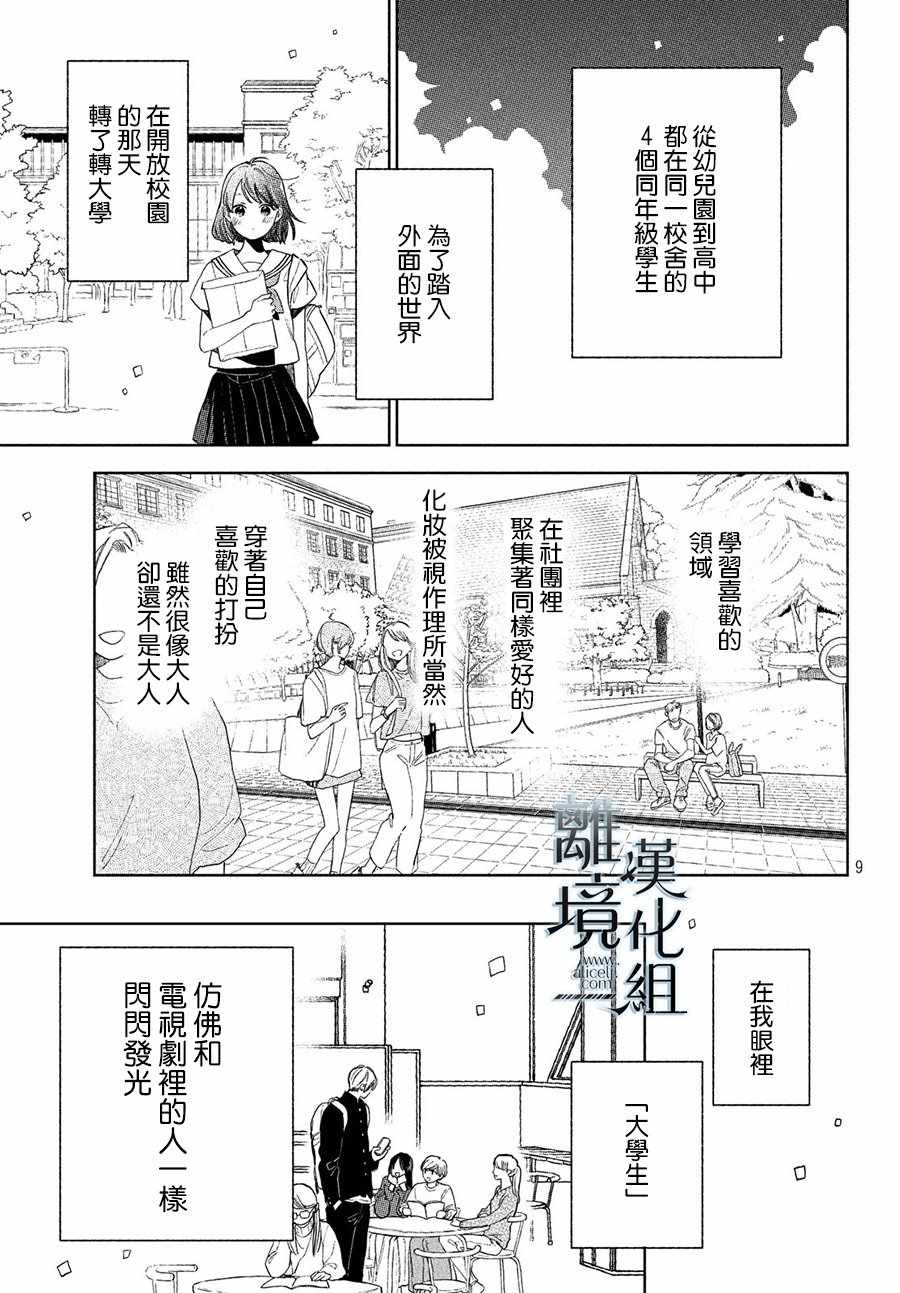 《指尖相触，恋恋不舍》漫画 指尖相触恋恋不舍 003集