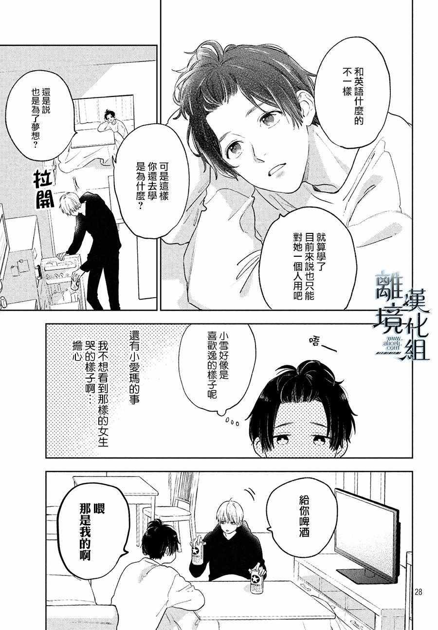 《指尖相触，恋恋不舍》漫画 指尖相触恋恋不舍 005集