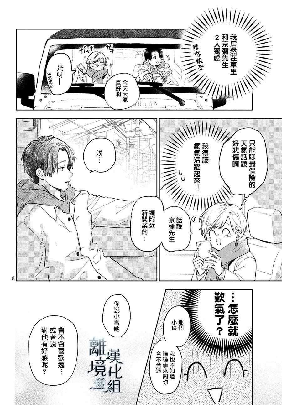 《指尖相触，恋恋不舍》漫画 指尖相触恋恋不舍 006集