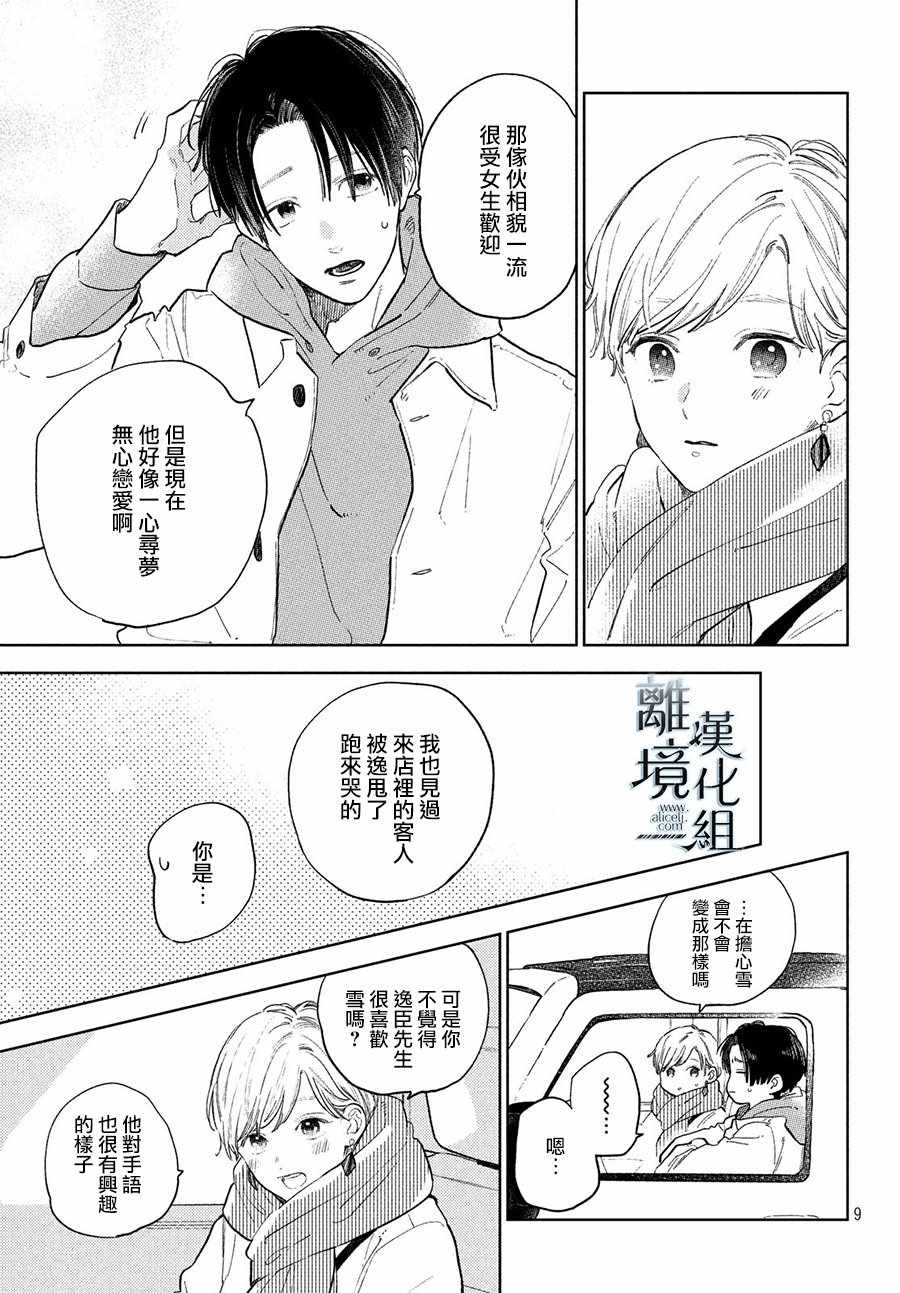 《指尖相触，恋恋不舍》漫画 指尖相触恋恋不舍 006集