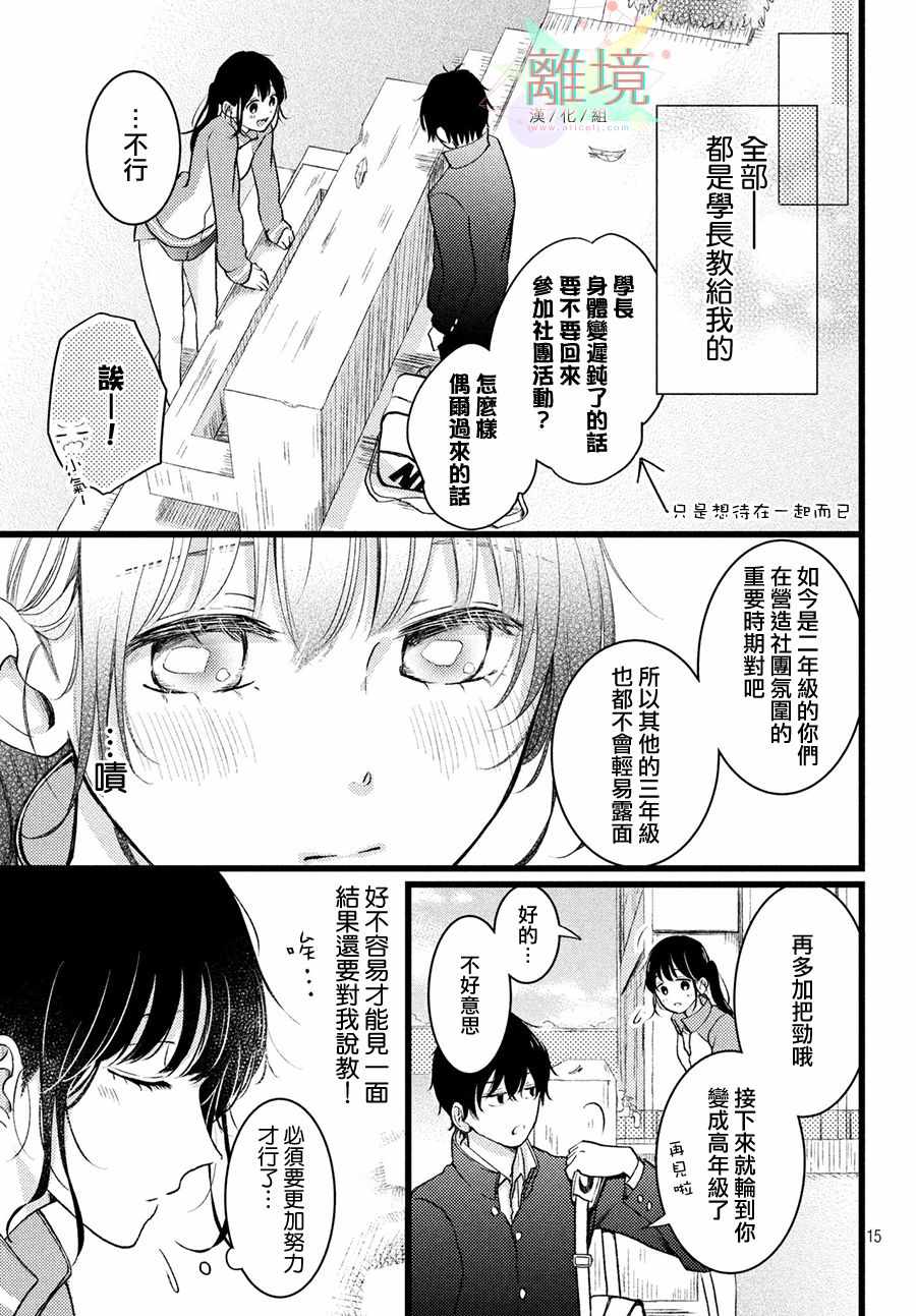 《恋爱向前沖》漫画 短篇