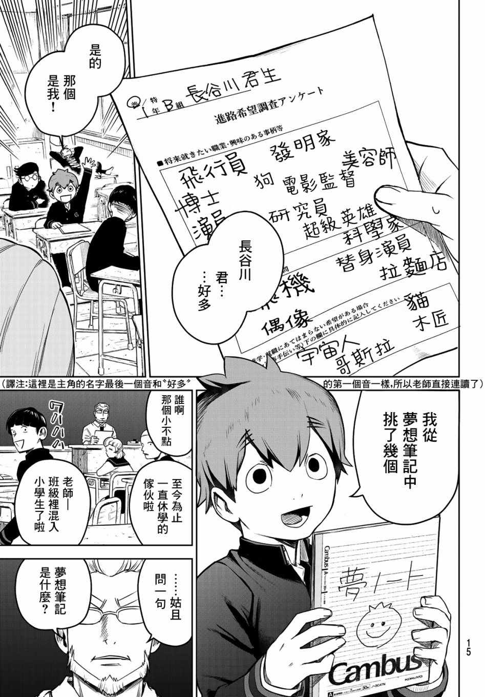 《君·生》漫画 001集